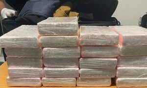 DNCD apresa 3 y ocupan 21 paquetes de cocaína en el AILA