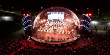 Gran Gala de Navidad enamora a los presentes en el Anfiteatro de Puerto Plata