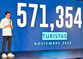 Turismo rompe récord otra vez en noviembre