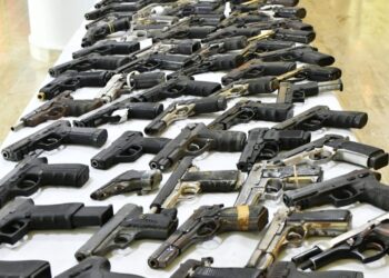 Interior y Policía saca de las calles otras 321 armas de fuego; ya suman 813 este mes 