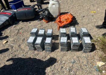 DNCD y ARD incautan 60 paquetes de presumiblemente cocaina en Nigua y San Cristóbal