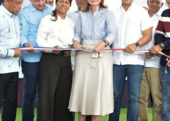 Gobierno inaugura planta de tratamiento de aguas residuales   en Fantino, provincia Sánchez Ramírez