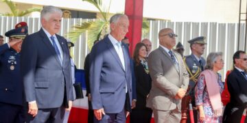 El Congreso Nacional realiza ceremonia de recibimiento al presidente de Portugal, Marcelo Rebelo de Sousa