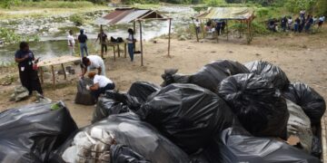 CAASD realiza limpieza en el río Isa
