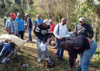 Medio Ambiente y CEA realizan desalojo de área protegida del río Sabita en Sabana Grande de Boyá