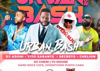 El concierto “Urban Bash” en su edición 2023,  será el sábado 8 de abril en Punta Cana