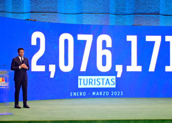 RD rompe récord de llegada turistas en primer trimestre 2023 con más de 2 millones
