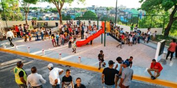 Alcaldía del DN entrega nuevo parque en Los Farallones de Cristo Rey para el disfrute de la comunidad