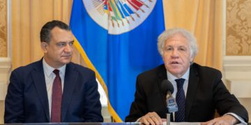 La Junta Central Electoral y la OEA firman convenio de cooperación técnica de cara al próximo proceso electoral