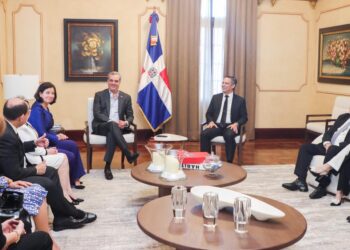 Presidente Abinader recibe en Palacio a presidentes de las Cortes Supremas de Justicia del Consejo Judicial Centroamericano y del Caribe