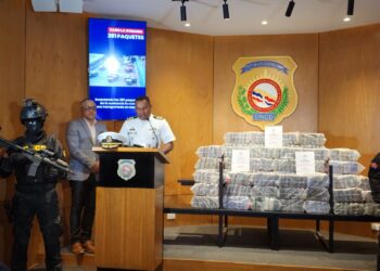DNCD ocupa en la Romana 281 paquetes de presumiblemente cocaína