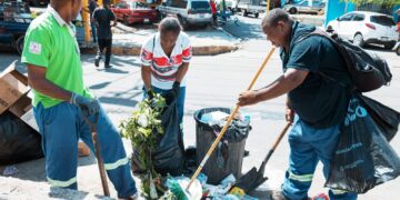 Alcaldía del DN realiza operativos de aseo antes durante y después de las festividades de Fin de Año