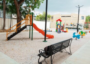 Residentes del sector Alfimar reciben renovado parque por parte de la Alcaldía del Distrito Nacional