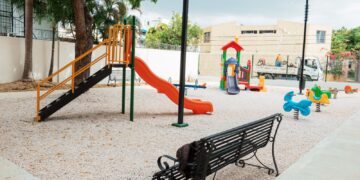 Residentes del sector Alfimar reciben renovado parque por parte de la Alcaldía del Distrito Nacional