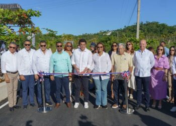 David Collado entrega obra en Las Terrenas con costo cercano a los 68 millones de pesos