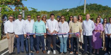 David Collado entrega obra en Las Terrenas con costo cercano a los 68 millones de pesos