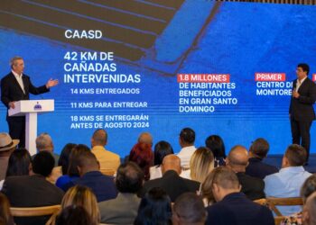 Presidente Abinader aumentó la inversión  de abastecimiento en agua en un 85% durante el periodo 2020-23