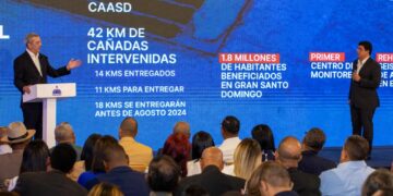 Presidente Abinader aumentó la inversión  de abastecimiento en agua en un 85% durante el periodo 2020-23