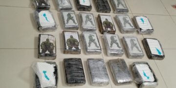 Desarticulan red narcotráfico en Montecristi y apresan seis con 22 paquetes de cocaina