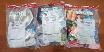 DNCD y el ministerio público desmantelan centro de empaque y distribución de drogas en Santiago