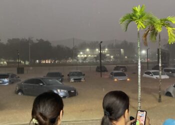 Fuertes aguaceros  y posibles inundaciones desde hoy hasta el viernes