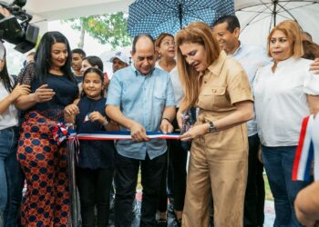 Alcaldesa Carolina Mejía inaugura parque Vasco Núñez de Balboa
