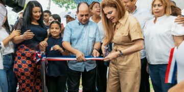 Alcaldesa Carolina Mejía inaugura parque Vasco Núñez de Balboa