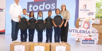 INABIE lanza “Utilería a Tiempo Para Todos” con la distribución, por primera vez, de más de 1.8 millones de kits escolares