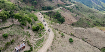 Ministros de Defensa y de la Presidencia realizan recorrido estratégico por la carretera Internacional