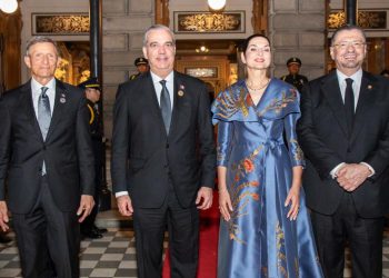 Presidente Abinader participa en cena oficial ofrecida por su homólogo de Costa Rica, Rodrigo Chaves Robles, en honor a jefes de Estado y de Gobierno