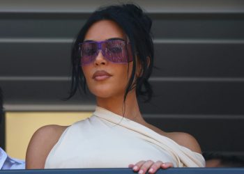 Kim Kardashian acompaña a Lewis Hamilton en el Gran Premio de Mónaco