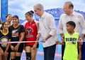 Presidente Abinader y alcalde Ulises Rodríguez entregan renovado techado deportivo que beneficiará a cientos de jóvenes y estudiantes de Los Ciruelitos